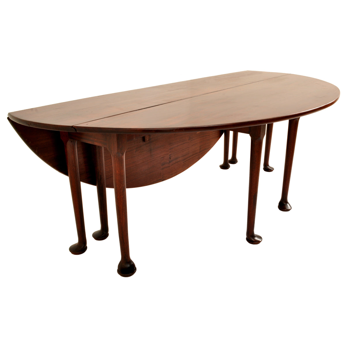 Antique Irish Mahogany George III Long Wake Harvest Hunt Dining Table, circa 1760