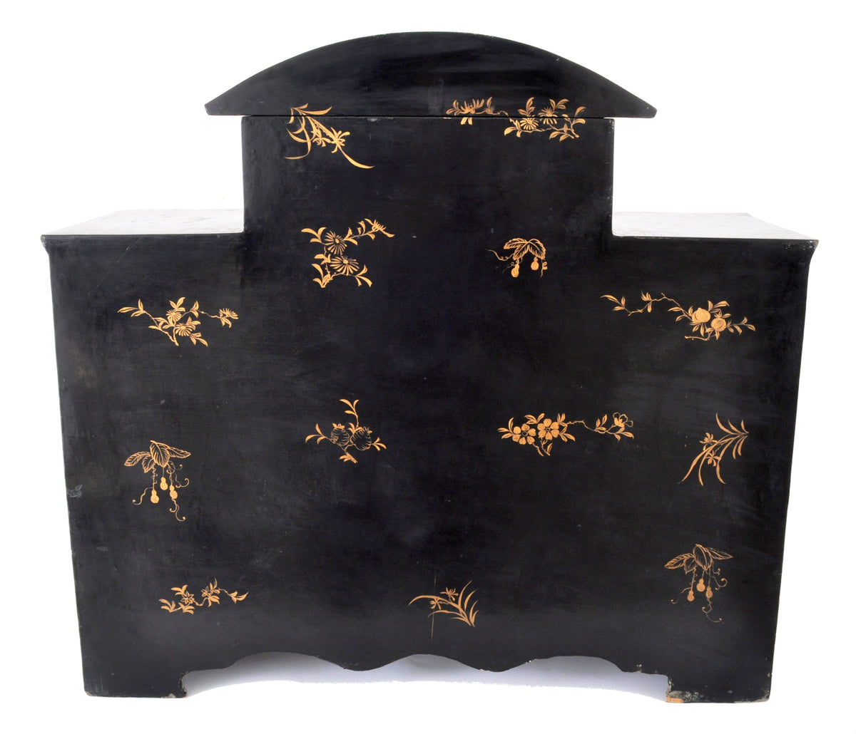 Antique Chinese Qing Dynasty Lacquer Cloisonné Buddhistic Shrine / Cabinet, circa 1900