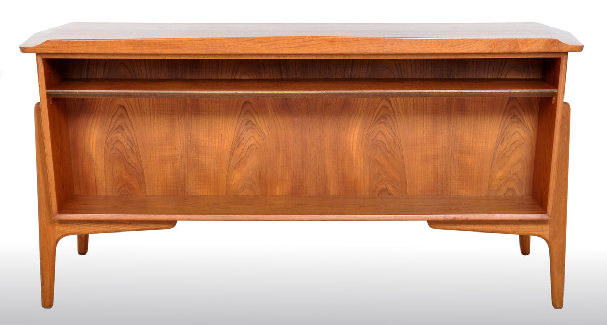 Mid-Century Modern Danish Teak Desk by Svend A. Madsen for Sigurd Hansen Møbelfabrik, 1960s