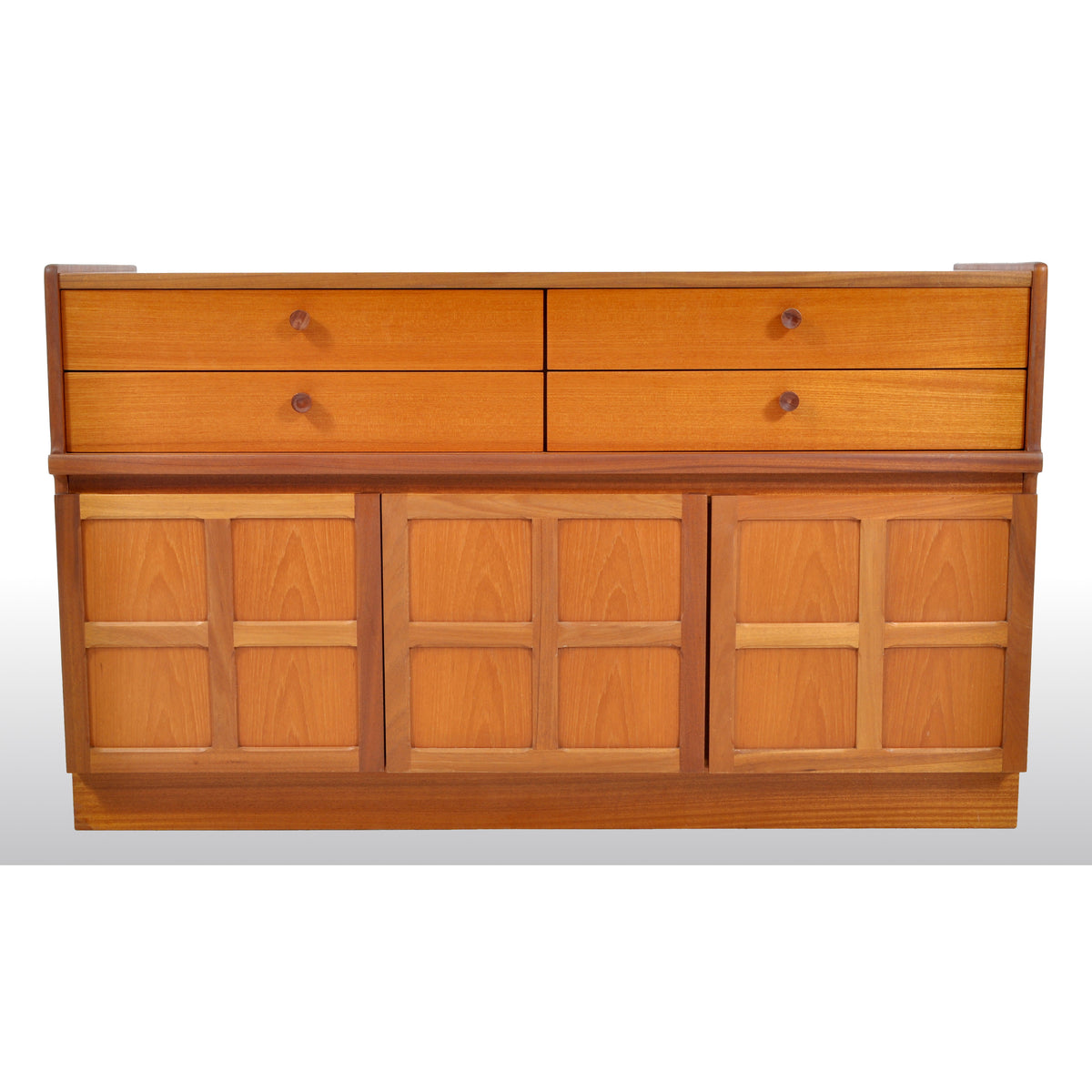 Mid-Century Modern Danish Style Cabinet in Teak by Nathan Furniture, 1960s