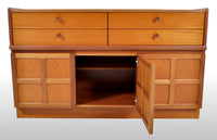 Mid-Century Modern Danish Style Cabinet in Teak by Nathan Furniture, 1960s