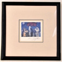 Marc Chagall Pochoir Lithograph, 'Wedding Party', Certificate of Authenticity