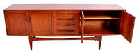 Mid-Century Modern Danish Style Teak Fresco Credenza by G Plan, 1960s