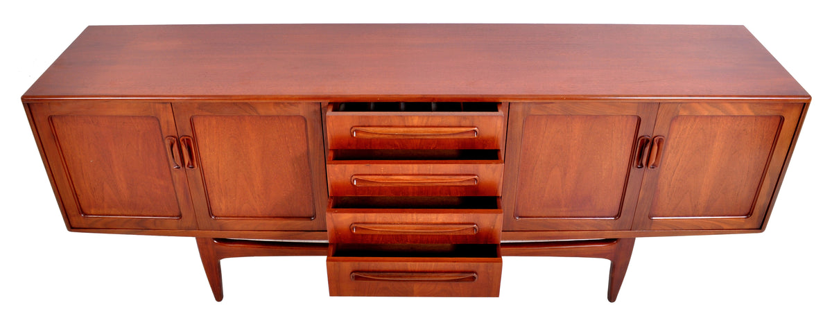 Mid-Century Modern Danish Style Teak Fresco Credenza by G Plan, 1960s