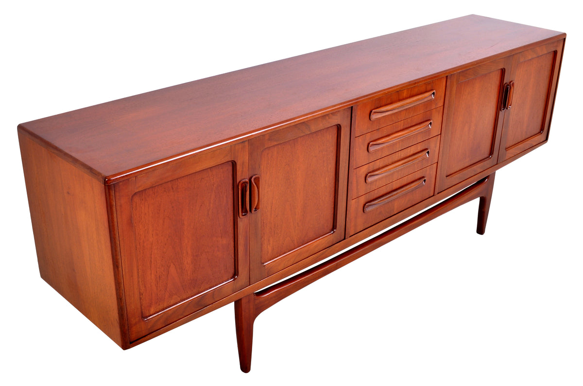 Mid-Century Modern Danish Style Teak Fresco Credenza by G Plan, 1960s