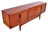 Mid-Century Modern Danish Style Teak Fresco Credenza by G Plan, 1960s