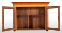 Antique 'Tiger' Maple Two Door Cabinet, Pennsylvania, circa 1840
