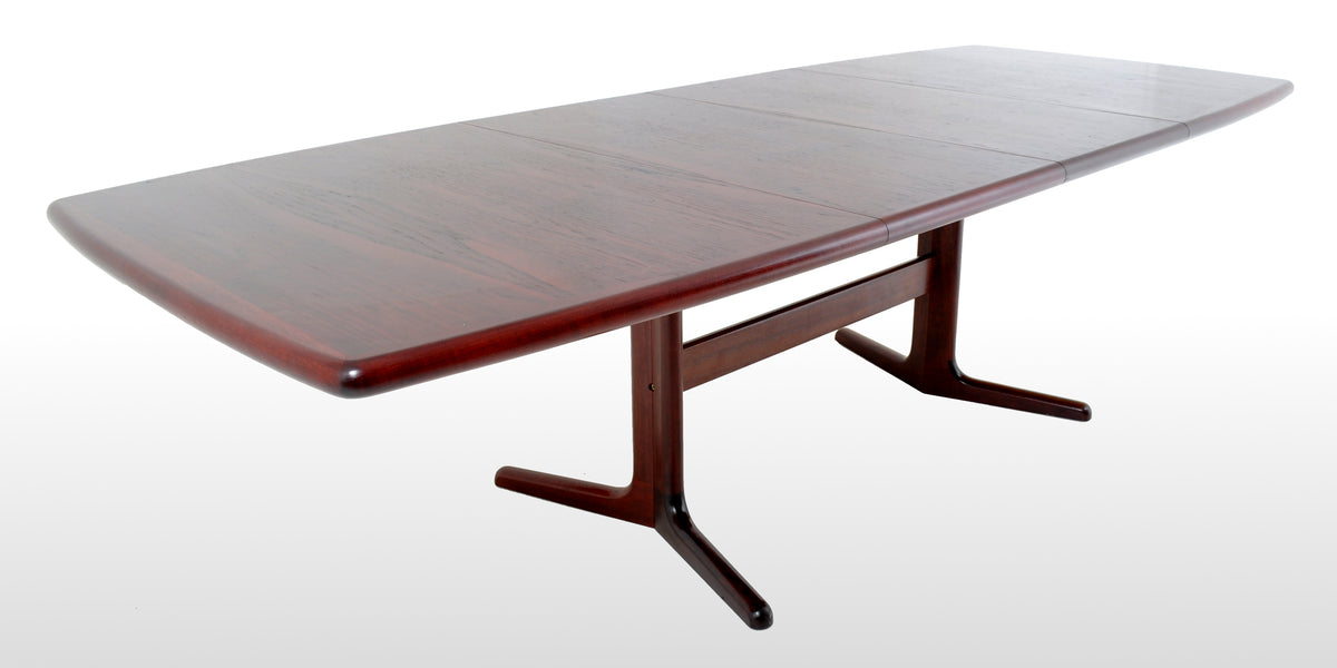 Mid-Century Modern Danish Rosewood Dining Table by Ib Kofod-Larsen, 1960s