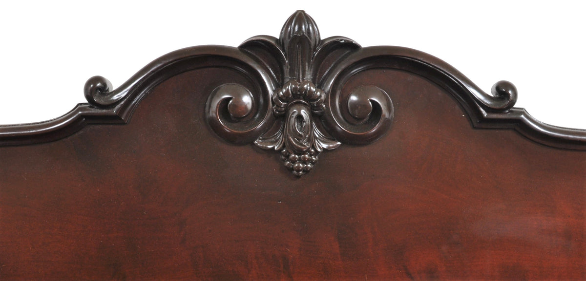 Rare and Unusual Antique American Empire Mahogany Sideboard/Server from J.D. Rockefeller's Residence, NY, Circa 1835
