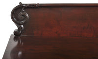 Rare and Unusual Antique American Empire Mahogany Sideboard/Server from J.D. Rockefeller's Residence, NY, Circa 1835