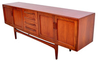 Mid-Century Modern Danish Style Teak Fresco Credenza by G Plan, 1960s