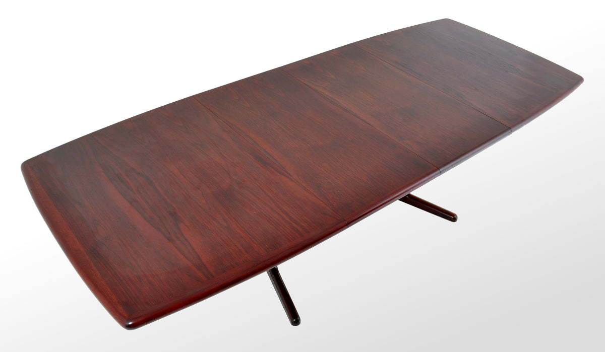 Mid-Century Modern Danish Rosewood Dining Table by Ib Kofod-Larsen, 1960s
