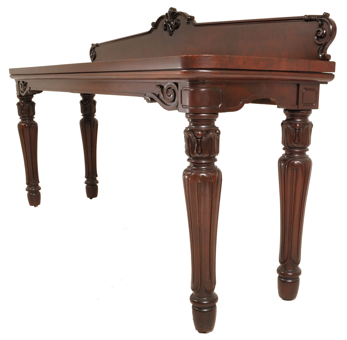 Rare and Unusual Antique American Empire Mahogany Sideboard/Server from J.D. Rockefeller's Residence, NY, Circa 1835