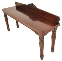 Rare and Unusual Antique American Empire Mahogany Sideboard/Server from J.D. Rockefeller's Residence, NY, Circa 1835