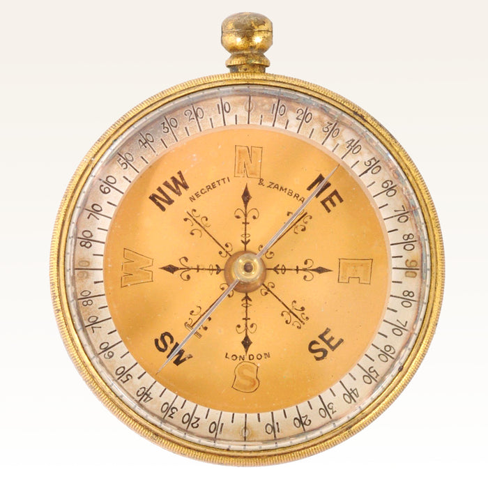 Negretti & Zambra of London Pocket Compass, Circa 1850