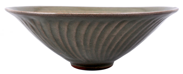 Antique Chinese Northern Song Dynasty (960-1269) Green Celadon Yaozhou Bowl