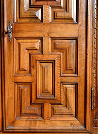 Antique French Provincial Walnut Armoire / Cabinet, circa 1750