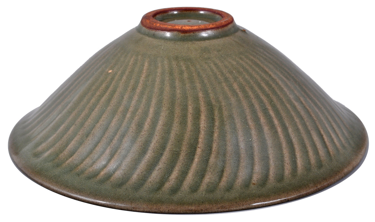 Antique Chinese Northern Song Dynasty (960-1269) Green Celadon Yaozhou Bowl