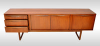 Mid-Century Modern Danish Credenza / Sideboard in Teak, 1960s