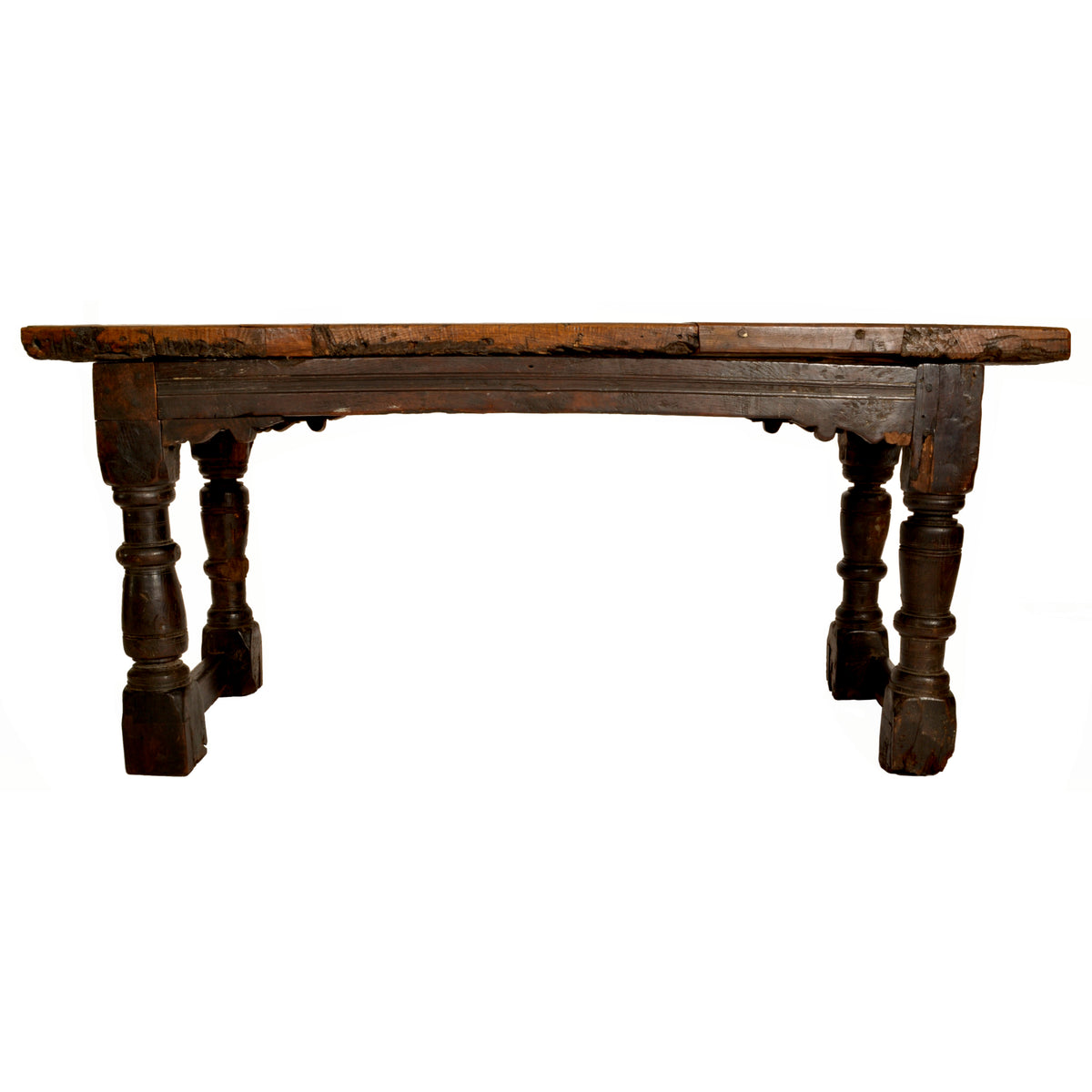 Antique 16th Century Elizabethan Tudor Carved Oak Dining / Refectory Table, circa 1550