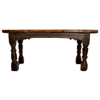 Antique 16th Century Elizabethan Tudor Carved Oak Dining / Refectory Table, circa 1550