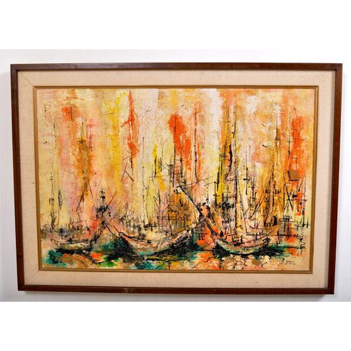 Painting by Danny Garcia (1929 - 2012)