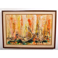Painting by Danny Garcia (1929 - 2012)