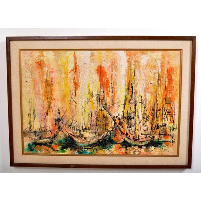 Painting by Danny Garcia (1929 - 2012)