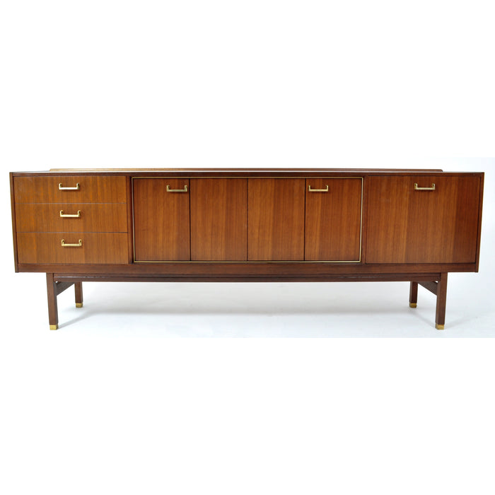Mid-Century Modern Danish Style Credenza in Walnut by G Plan, 1960s
