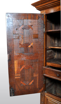 Antique French Provincial Walnut Armoire / Cabinet, circa 1750