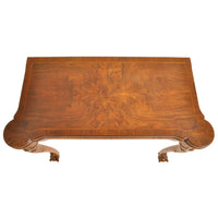 Antique 19th Century Georgian Chippendale Carved Walnut Card / Games Table, circa 1890