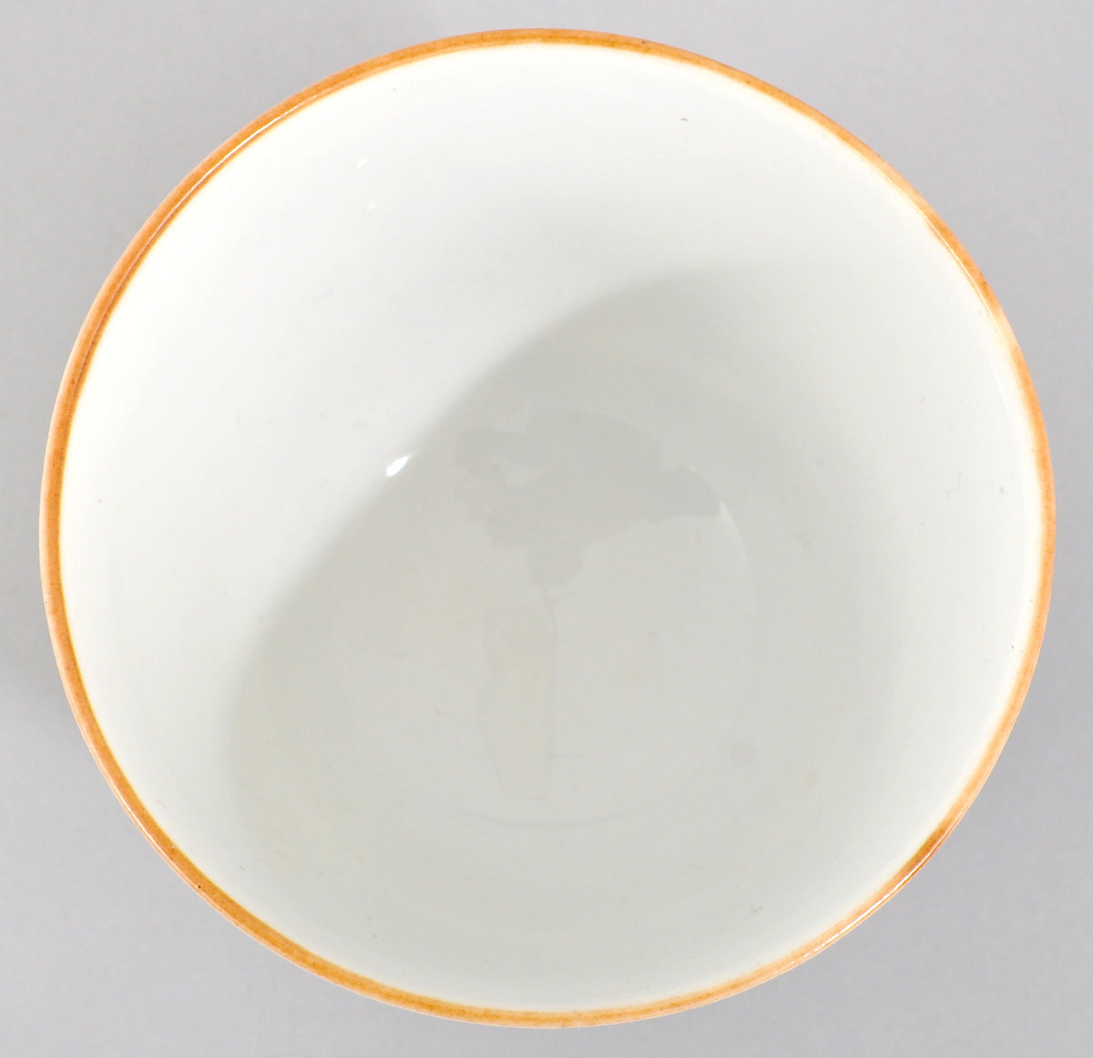 Antique 19th Century Chinese Qing Dynasty Famille Rose Porcelain Bowl/Cup with Daoguang Mark, circa 1880