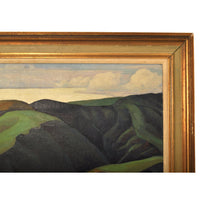 Oil on Canvas California Impressionist WPA Horatio Nelson Poole 1930 Mendocino