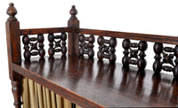 Liberty & Co Arts & Crafts Anglo Moorish Medina Oak Bureau / Desk, L F Wyburd, circa 1900