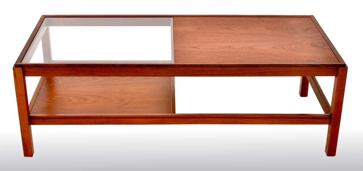 Mid-Century Modern Danish Teak Coffee Table, 1960s