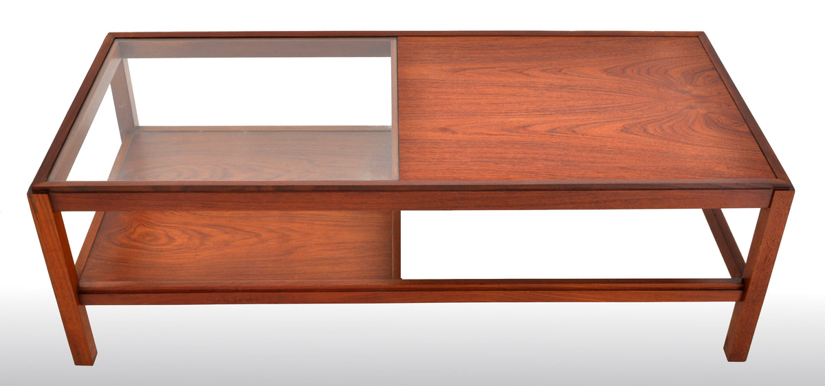 Mid-Century Modern Danish Teak Coffee Table, 1960s