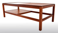 Mid-Century Modern Danish Teak Coffee Table, 1960s