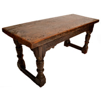 Antique 16th Century Elizabethan Tudor Carved Oak Dining / Refectory Table, circa 1550