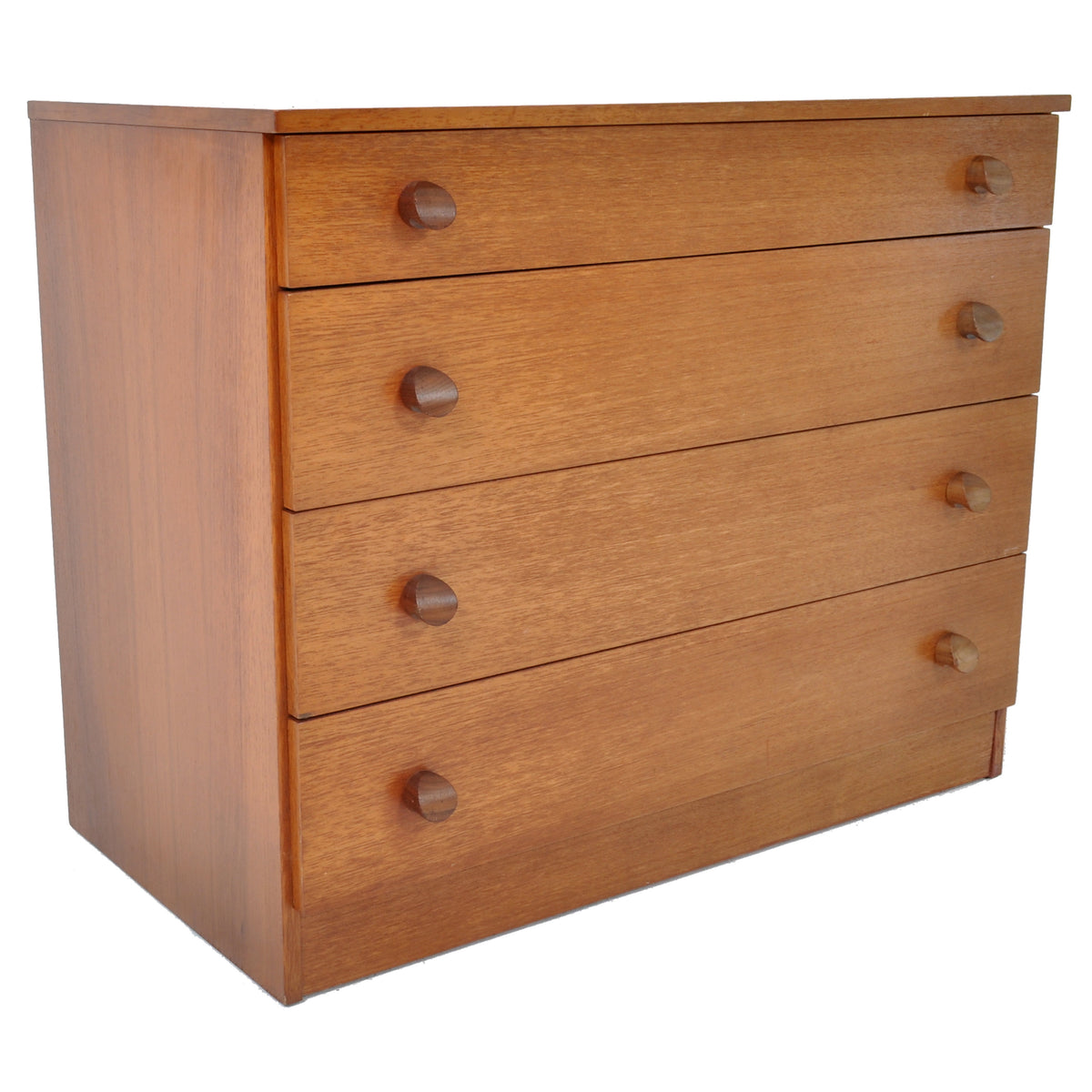 Mid-Century Modern Chest of Drawers / Dresser in Teak, 1960s
