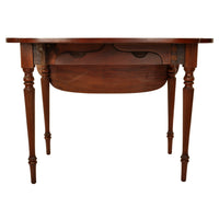 Antique American Federal Sheraton Inlaid Mahogany Pembroke Table, New York, circa 1790