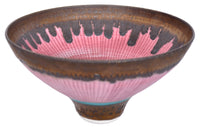 Important Dame Lucie Rie Footed Porcelain Bowl, circa 1978