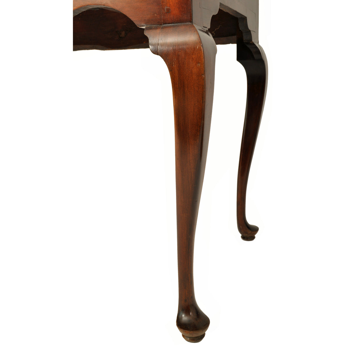 Antique 18th Century American Mahogany Highboy / Chest on Stand, Massachusetts, circa 1760