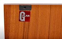 Mid-Century Modern Danish Style Teak "Fresco" Console / Credenza / Media Cabinet by G Plan, 1960s