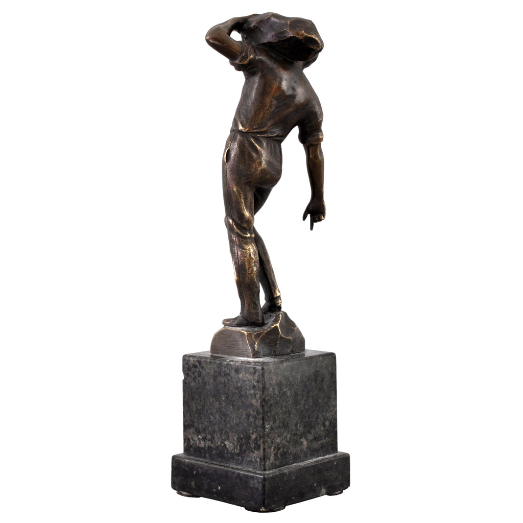 Antique Austrian Bronze Depicting a Male Figure by Ernst Beck (187919