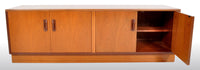 Mid-Century Modern Danish Style Teak "Fresco" Console / Credenza / Media Cabinet by G Plan, 1960s