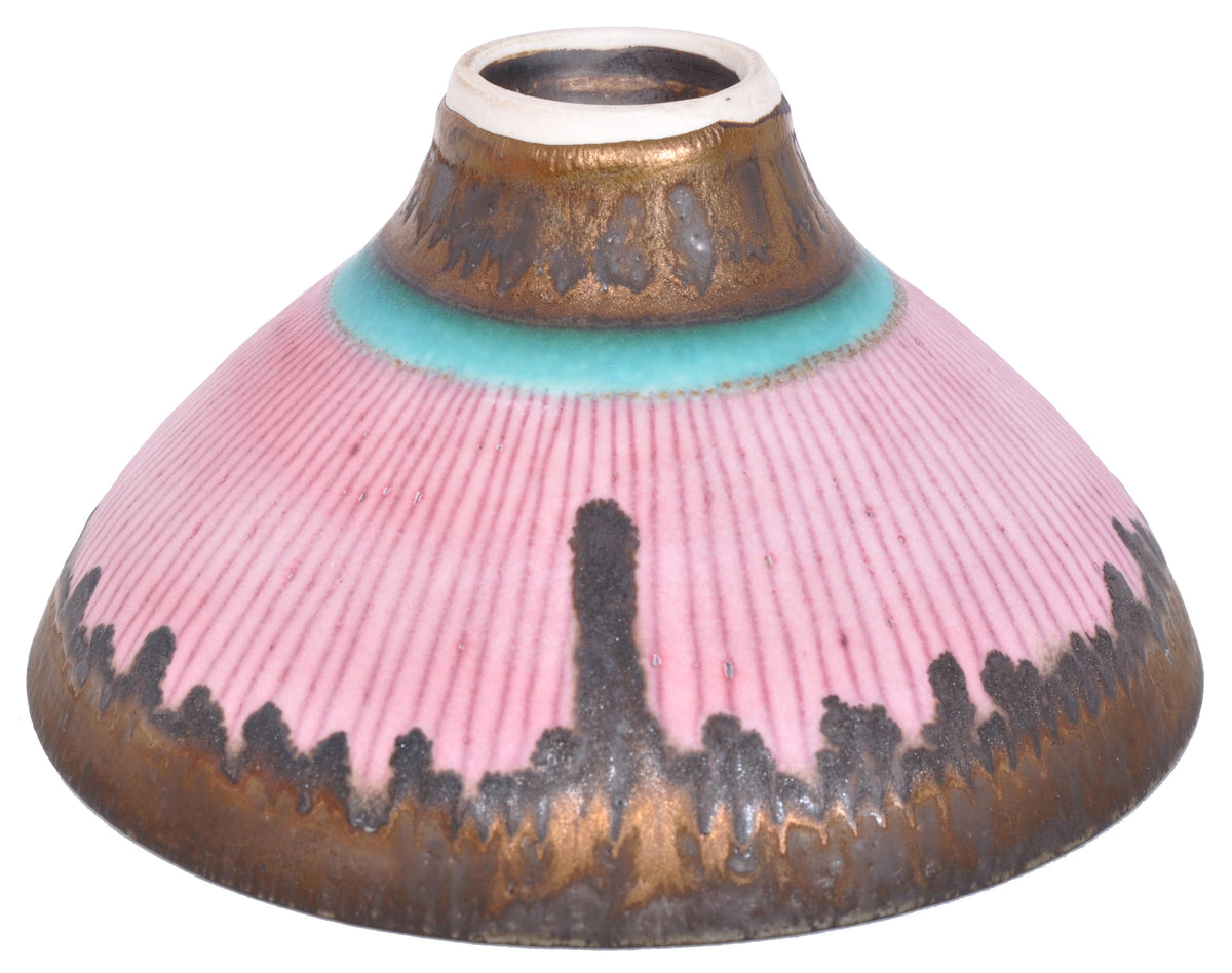 Important Dame Lucie Rie Footed Porcelain Bowl, circa 1978