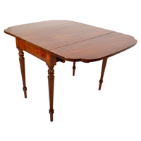 Antique American Federal Sheraton Inlaid Mahogany Pembroke Table, New York, circa 1790