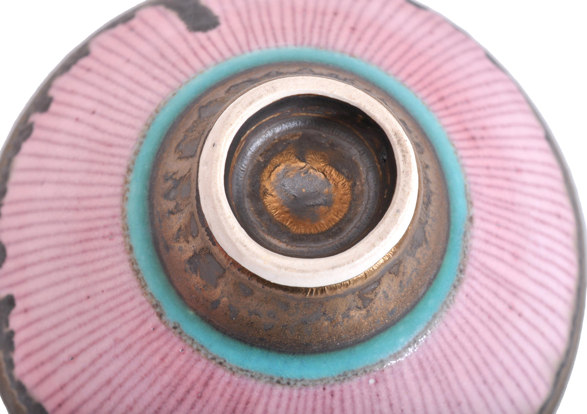 Important Dame Lucie Rie Footed Porcelain Bowl, circa 1978