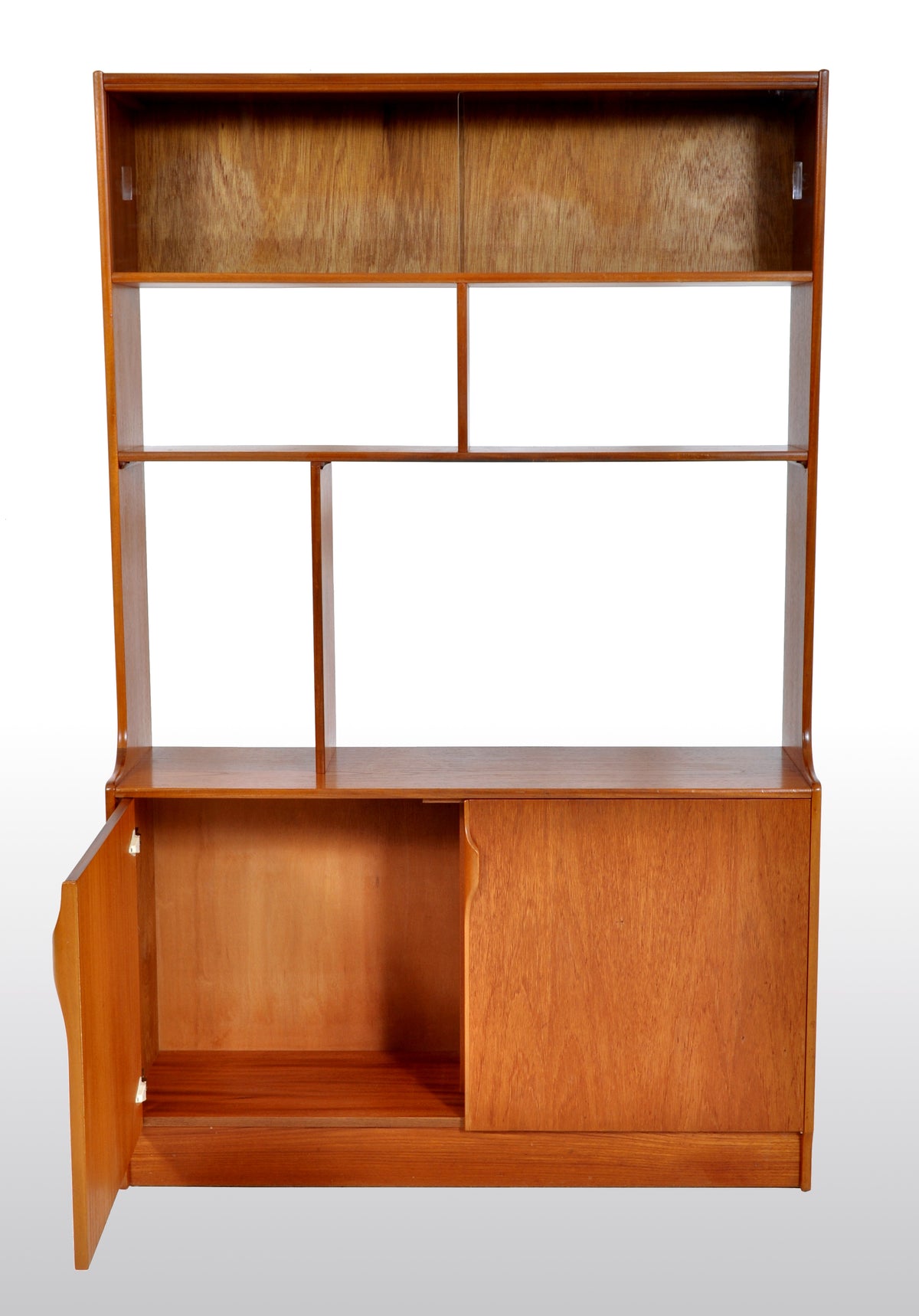 Mid-Century Modern Danish Style Bookcase / Wall Unit in Teak by S Form, 1960s