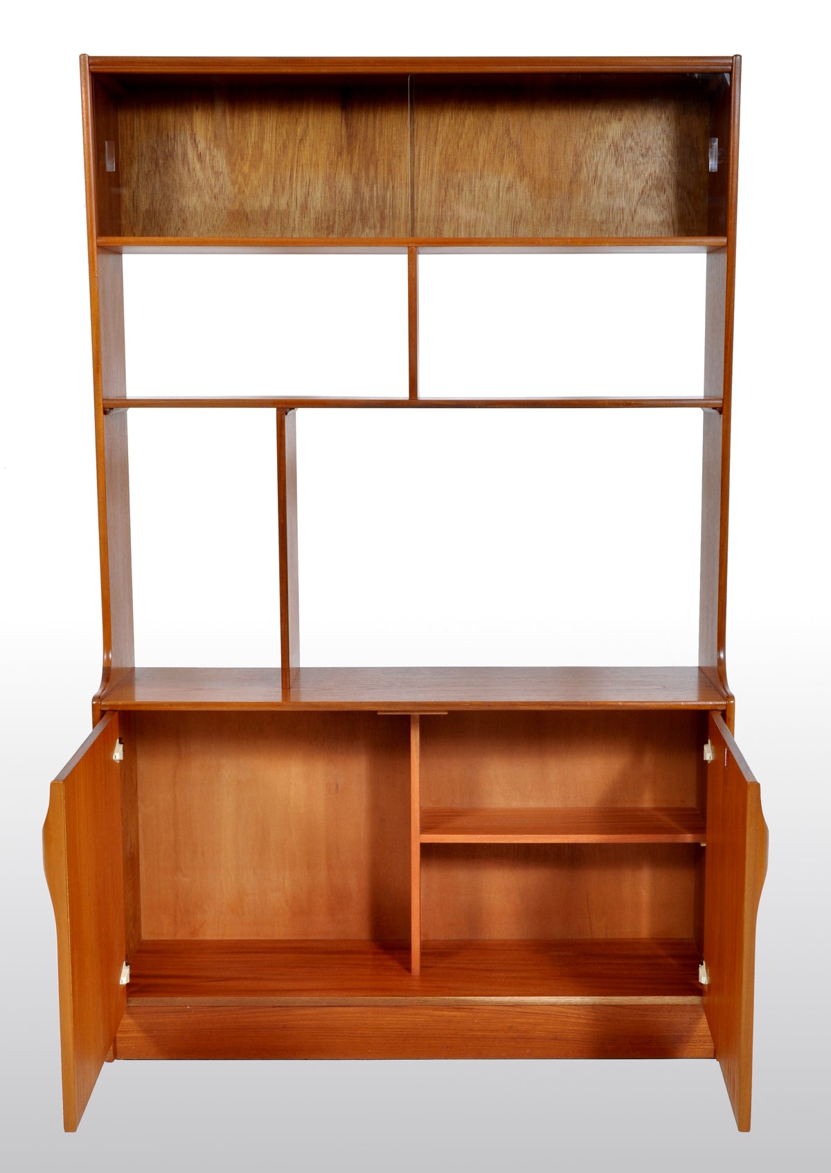 Mid-Century Modern Danish Style Bookcase / Wall Unit in Teak by S Form, 1960s